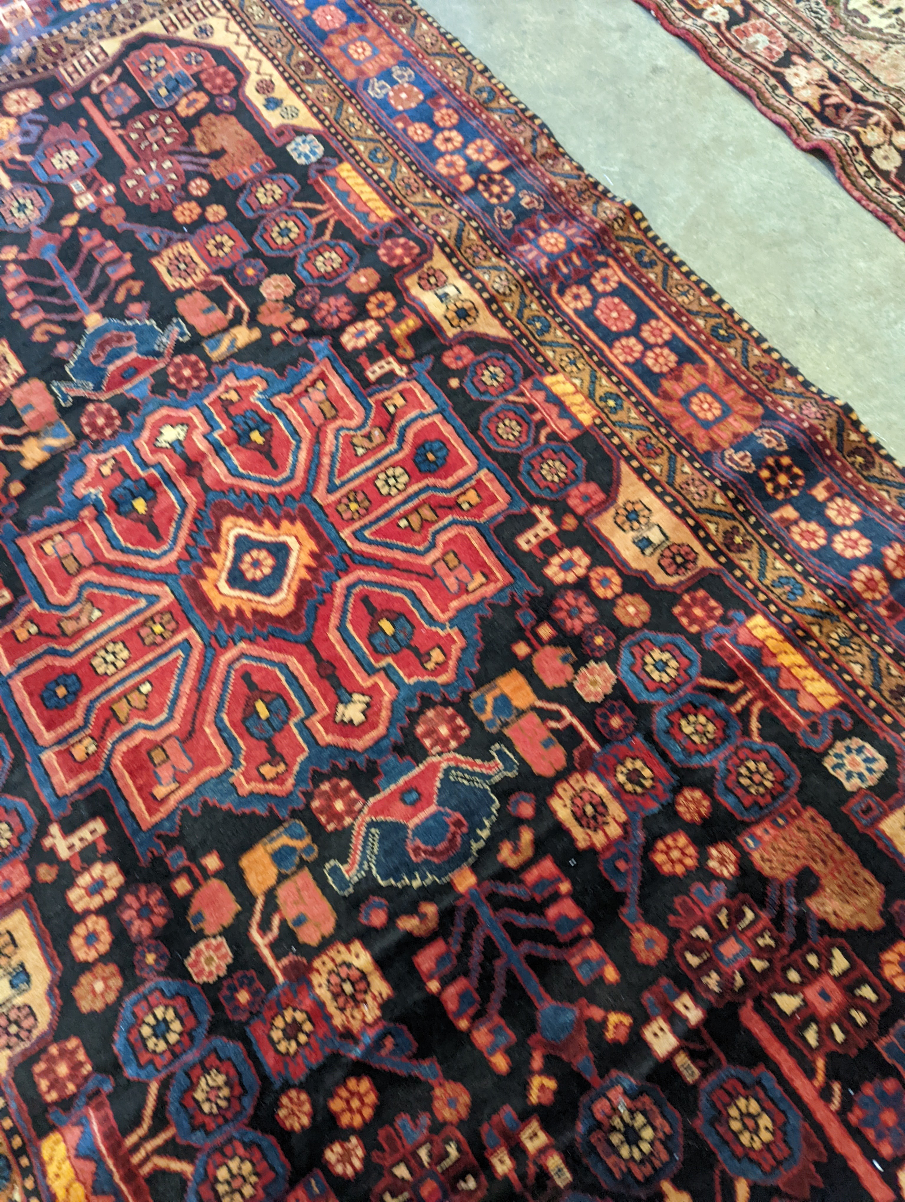 A Nahavand carpet, 290 x 164cm